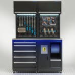 Datona Werkplaatsinrichting PREMIUM met RVS werkblad 135 cm, Ophalen of Verzenden