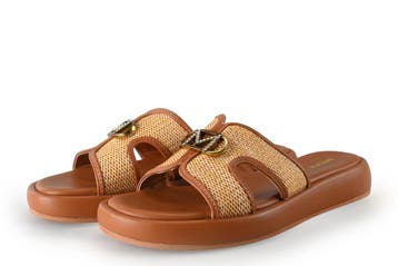 Mexx Slippers in maat 42 Bruin, Kleding | Dames, Slippers, Mexx, Bruin, Verzenden