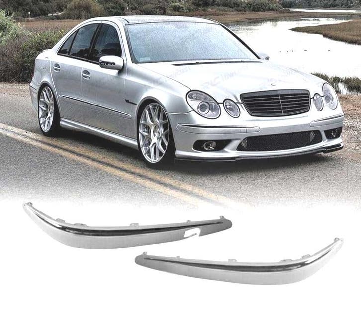 MOULURE PARE CHOCS MERCEDES CLASSE E W211 02-06 FRONTAL, Autos : Pièces & Accessoires, Carrosserie & Tôlerie, Envoi
