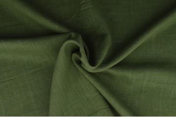 10 meter linnen viscose - Mosgroen, Hobby en Vrije tijd, Stoffen en Lappen, Verzenden, 120 cm of meer, Linnen, Groen