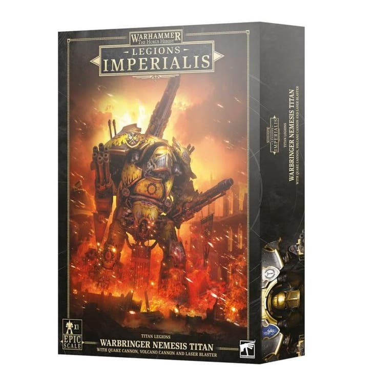 The Horus Heresy Warbringer Nemesis Titan (warhammer nieuw), Hobby & Loisirs créatifs, Wargaming, Enlèvement ou Envoi