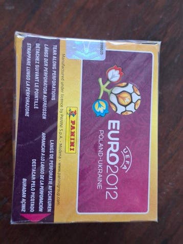 Panini Euro 2012 - 50 packs edition - Version for, Nieuw