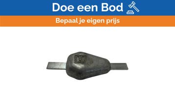 Bieden: Vetus Weld-On Zink Hull Anode 1.8 KG - WOA011Z, Ophalen of Verzenden