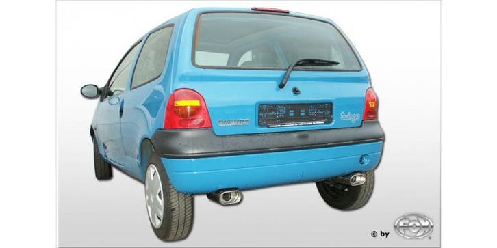 FOX Renault Twingo C06 half systeem vanaf kattenluik rechts/, Auto-onderdelen, Uitlaatsystemen, Nieuw, Verzenden