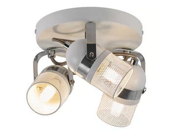 Veiling - 3x Nordlux  plafondlamp 3-spot Agnes, Huis en Inrichting, Lampen | Plafondlampen, Nieuw