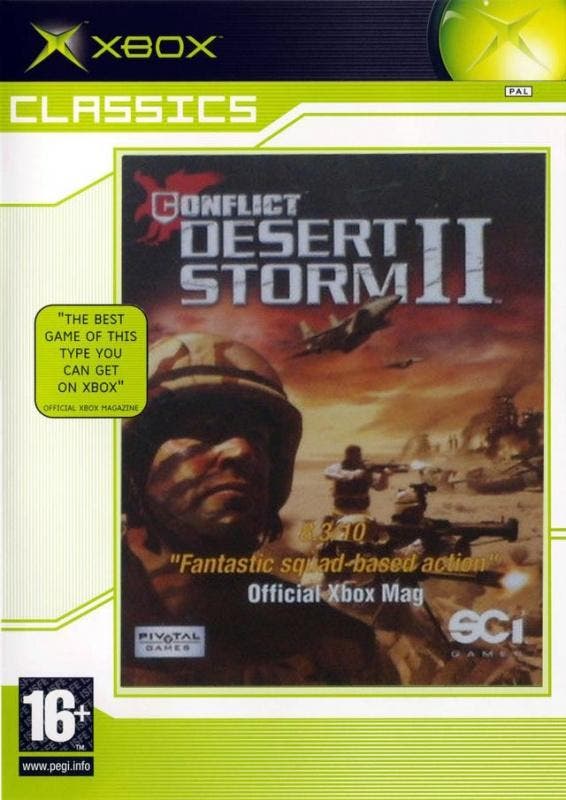 Conflict Desert Storm II classics zonder boekje (xbox used, Consoles de jeu & Jeux vidéo, Jeux | Xbox Original, Enlèvement ou Envoi