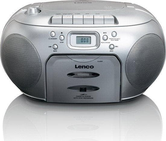Lenco SCD-420SI - Draagbare radio CD speler met MP3 optie en, TV, Hi-fi & Vidéo, Enceintes, Envoi