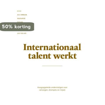 Internationaal talent werkt 9789090289816, Verzenden