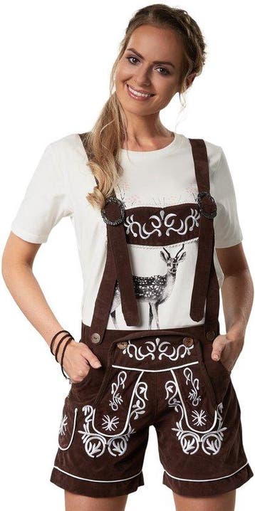 2dekans | Dressforfun Lederhose Weißensee M -, Ophalen of Verzenden