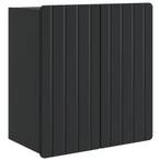 vidaXL Wandkast Zwart 59 x 31 x 64 cm Bewerkt hout, Verzenden, Nieuw