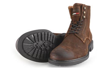 Pantofola dOro Veterboots in maat 44 Bruin, Kleding | Heren, Schoenen, Bruin, Verzenden, Boots, Zo goed als nieuw