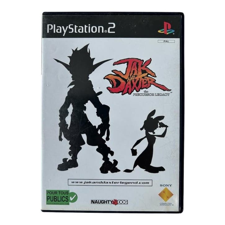 Jak And Daxter: The Precursor Legacy DVD (PS2) (TWEEDEHANDS), Consoles de jeu & Jeux vidéo, Jeux | Sony PlayStation 2, Envoi