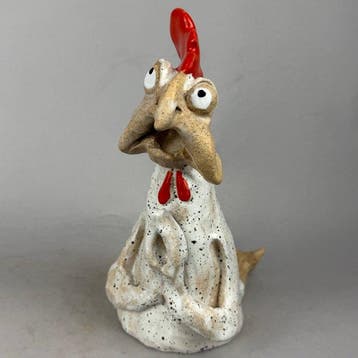 Anna Em - Large hen - „I’M SO SORRY..” - hand made