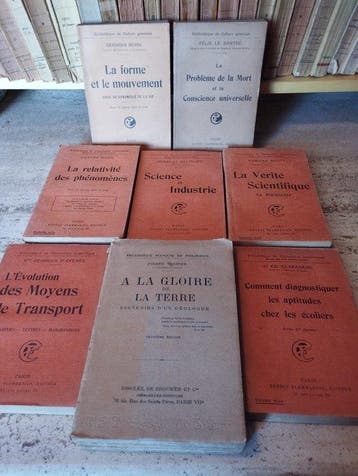 Bibliothèque française - 100 volumes (1904–1956) – Anatole, Antiquités & Art