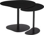 2dekans | Mica Decorations Bijzettafel - Set van 2 - L55 x, Ophalen of Verzenden