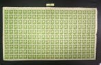 Chine - 1878-1949 - 3 cts sur 5 cts, feuillet complet de 200, Postzegels en Munten, Postzegels | Azië, Gestempeld