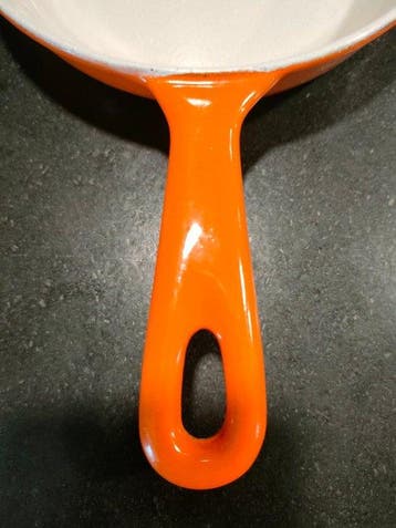 Le Creuset - Poêle - Skillet - fonte émaillée haute qualité