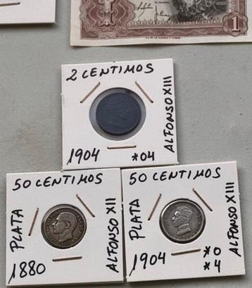 Spanje. Peseta 1880-1996 (Zonder minimumprijs)