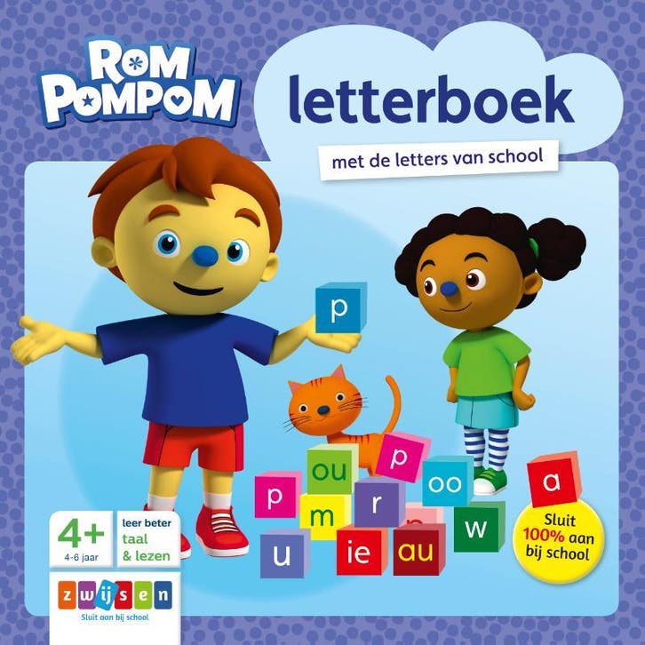 Letterboek / Rompompom 9789048732616, Livres, Livres pour enfants | Jeunesse | 10 à 12 ans, Envoi