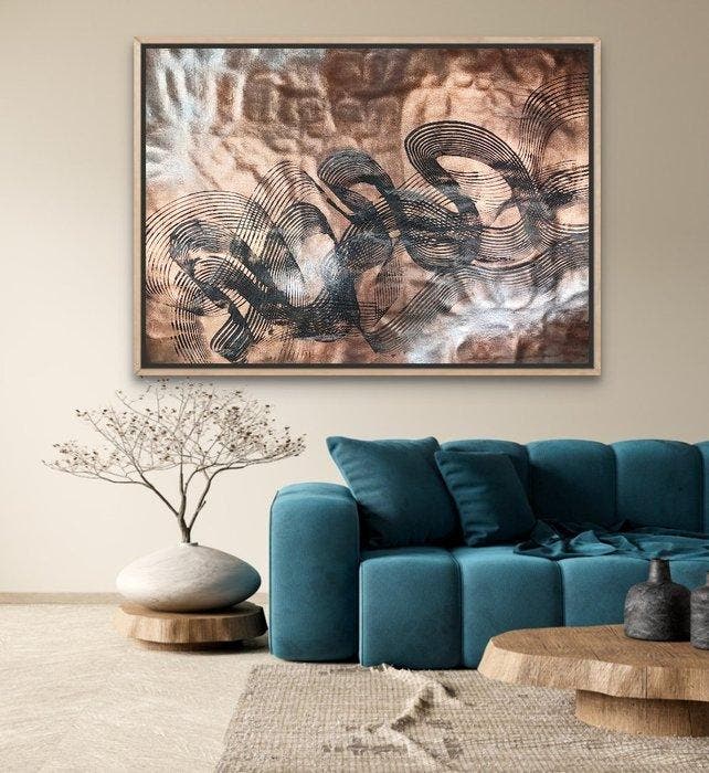 Ana Marc - Chaos - XXL, Antiquités & Art, Art | Peinture | Moderne