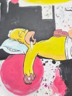 Lacrymal - (100% handpainted) Tired Ikea Donut