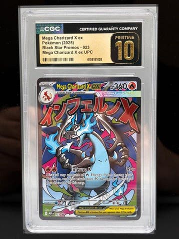 Pokémon Graded card - Mega Charizard X ex - UPC Promo 23, Nieuw