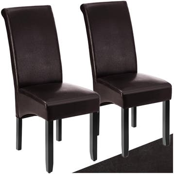 Eetkamerstoel, ergonomisch, massief hardhout, Verzenden, Nieuw