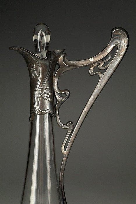 WMF - Karaf - Verzilverd, Antiek en Kunst, Kunst | Designobjecten