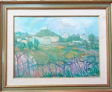 Attilio Carrer Battaglia (1912-2001) - Paesaggio, Antiek en Kunst