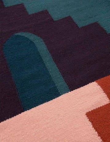 Nilo Kilim - Kelim - 130 cm - 80 cm - Handgemaakt, Antiek en Kunst
