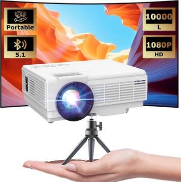 YOOYAA 200 projector | Tweede kansje | OP = OP, Audio, Tv en Foto, Beamers, Verzenden, YOOYAA, Zo goed als nieuw, LCD