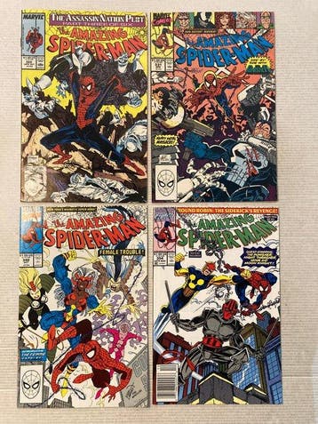Amazing Spider-Man (1963) 10 comics in range # 322 to 431!, Livres