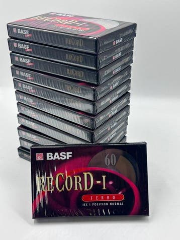 BASF, RAKS, AGFA - Record II - FE I - DX 60 - F-DX I 60, TV, Hi-fi & Vidéo