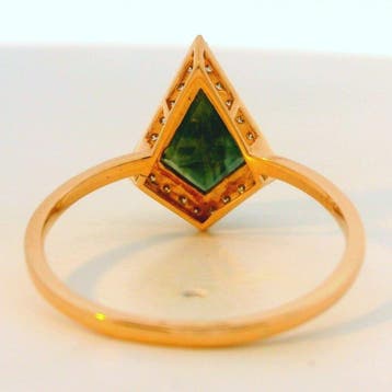 Sans prix de réserve - Bague - 14 carats Or rose, 1,74