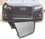 CALANDRE AUDI A4 B8 08-11 LOOK RS NOIR BRILLANT, Verzenden