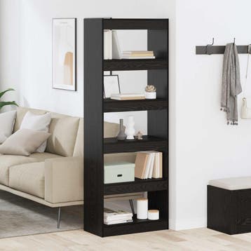 vidaXL Boekenkast 5-laags 60 x 30 x 166 cm Bewerkt hout, Verzenden, Nieuw