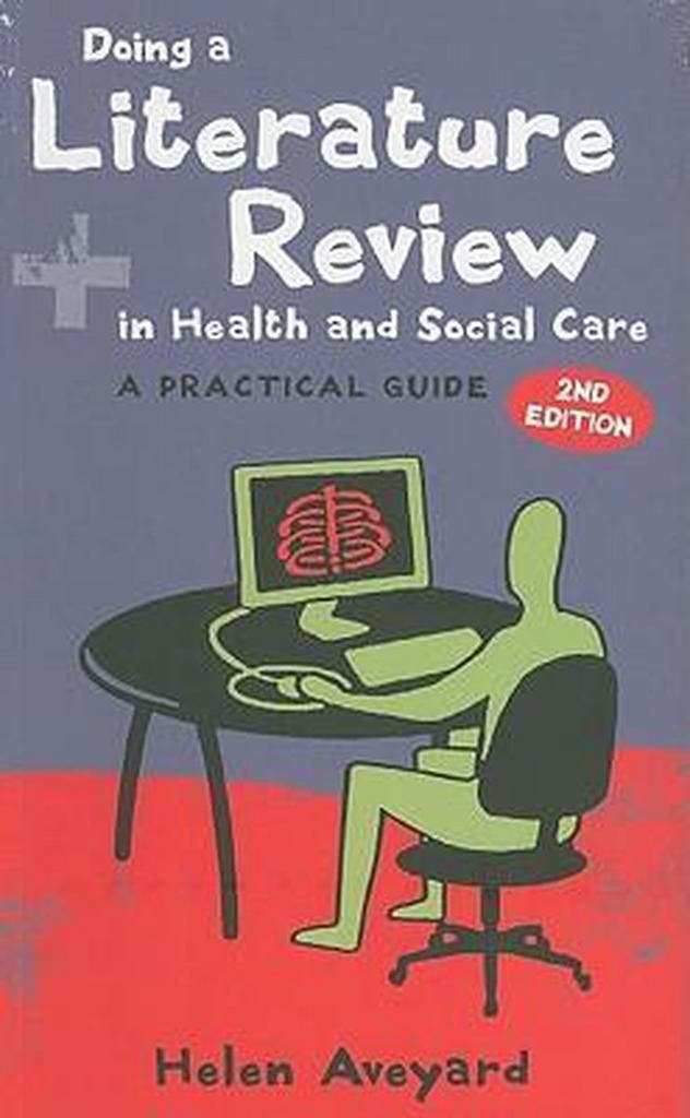 Doing a Literature Review in Health and Social Care, Livres, Langue | Anglais, Envoi