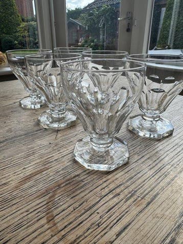 Baccarat - Wijnglas (6) - Glas, Kristal