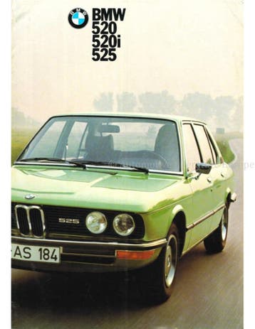 1974 BMW 5 SERIE BROCHURE DUITS, Nieuw