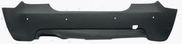 BMW E60 03-06 achterbumper M-Tech 24mm dubbel, Nieuw, Achter, BMW, Bumper