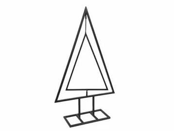 Metalen Frame Kerstboom Movable Zwart op voet 30x10x50 cm, Diversen, Kerst, Nieuw