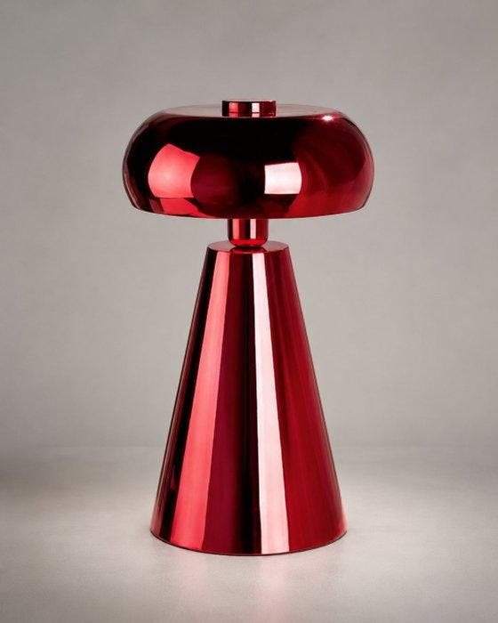 Lampe - Lampe de table design XL - Métal - haute brillance, Antiek en Kunst, Kunst | Designobjecten