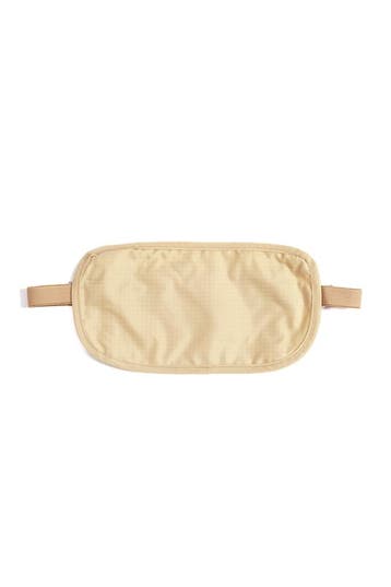 KIMU® Kleine Reistas Beige Heuptas Fanny Pack Twee Vakken Be, Ophalen of Verzenden