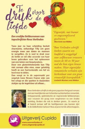 Te druk voor de liefde 9789462041561 Roos Verlinden, Verzenden, Gelezen, Roos Verlinden