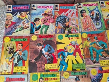 Mandrake Vari - lotto misto - 94 stripverhaal - 1963/1966, Boeken, Nieuw