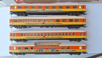 Lima H0 - 149700X14 - Modeltrein personenwagonset (1) - 4, Nieuw