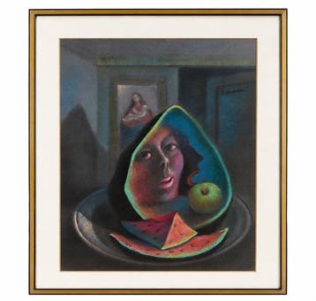 Bernardino Labrada Muñoz (1934) - Mujer con sandía