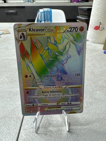 Pokémon - 6 Card - Kleavor Full art, Foil - Sword & Shield