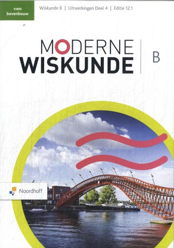 vwo B 4 / Moderne Wiskunde / uitwerkingenboek 9789001054816, Verzenden, Zo goed als nieuw