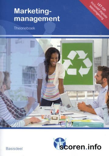 Marketingmanagement / Niveau 4 / Scoren.info 9789037256789, Verzenden, Zo goed als nieuw, R. van Midde